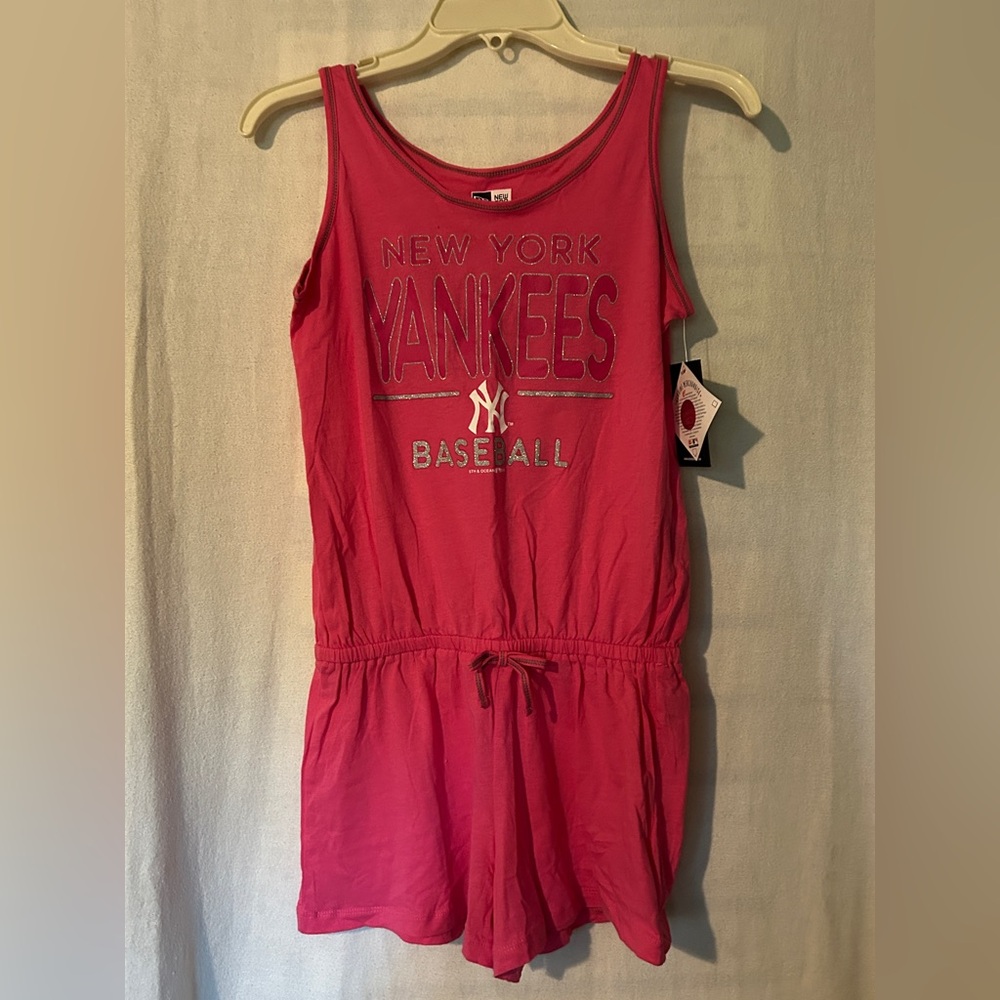New York Yankees Kids Pink Tank Top